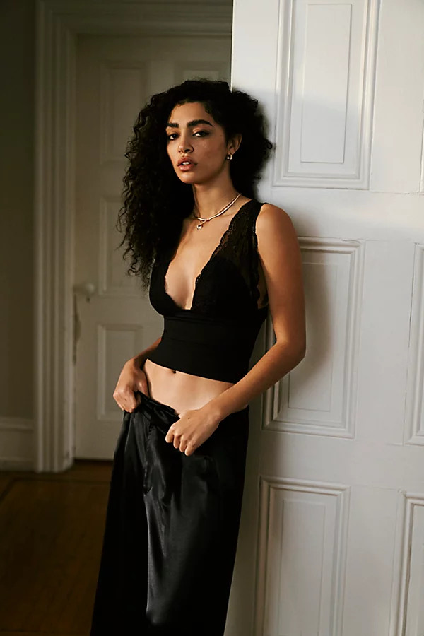 Power Play Cami by Intimately at Free People, Black, XS | Free People (Global - UK&FR Excluded)