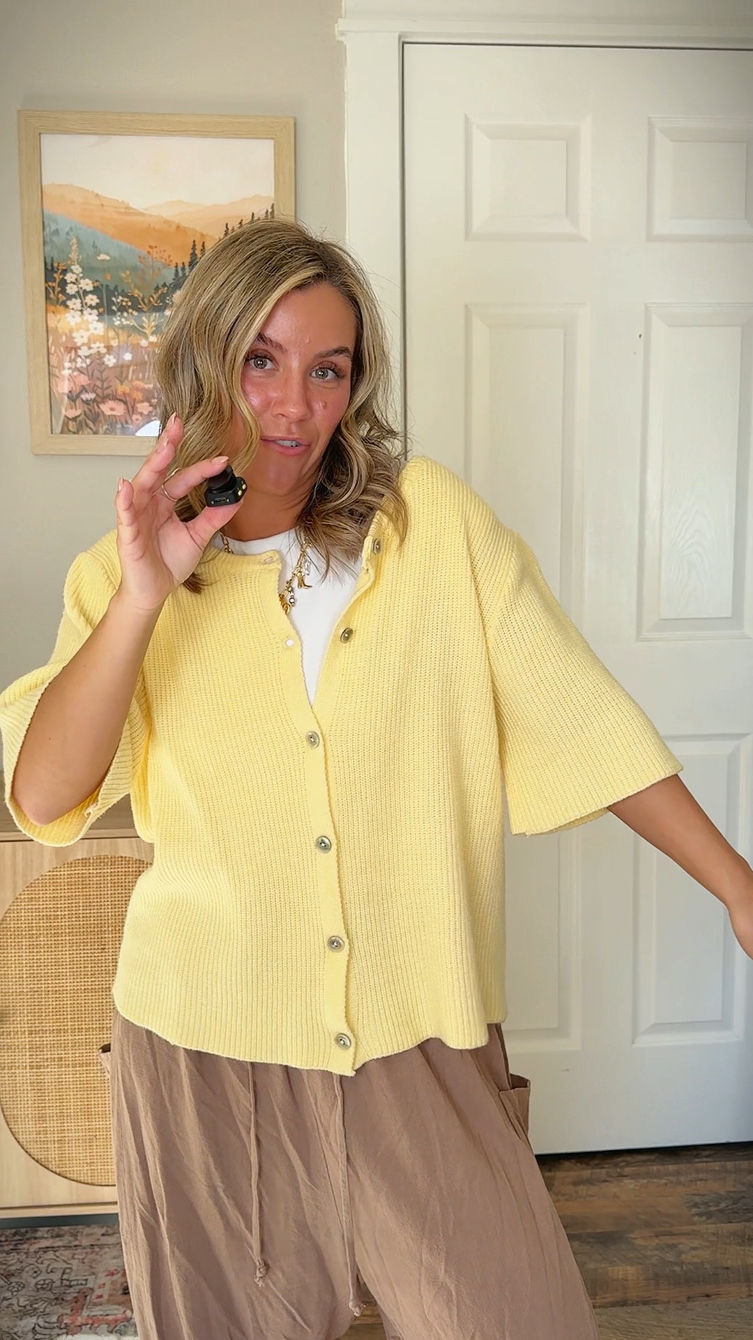 Short sleeve cardigans are so cute!!! ☺️ 
Still warm yet lightweight and easy to style. 

Spring outfit Inspo, spring outfits, spring outfits for women

#LTKSpringSale #LTKSeasonal #LTKootd