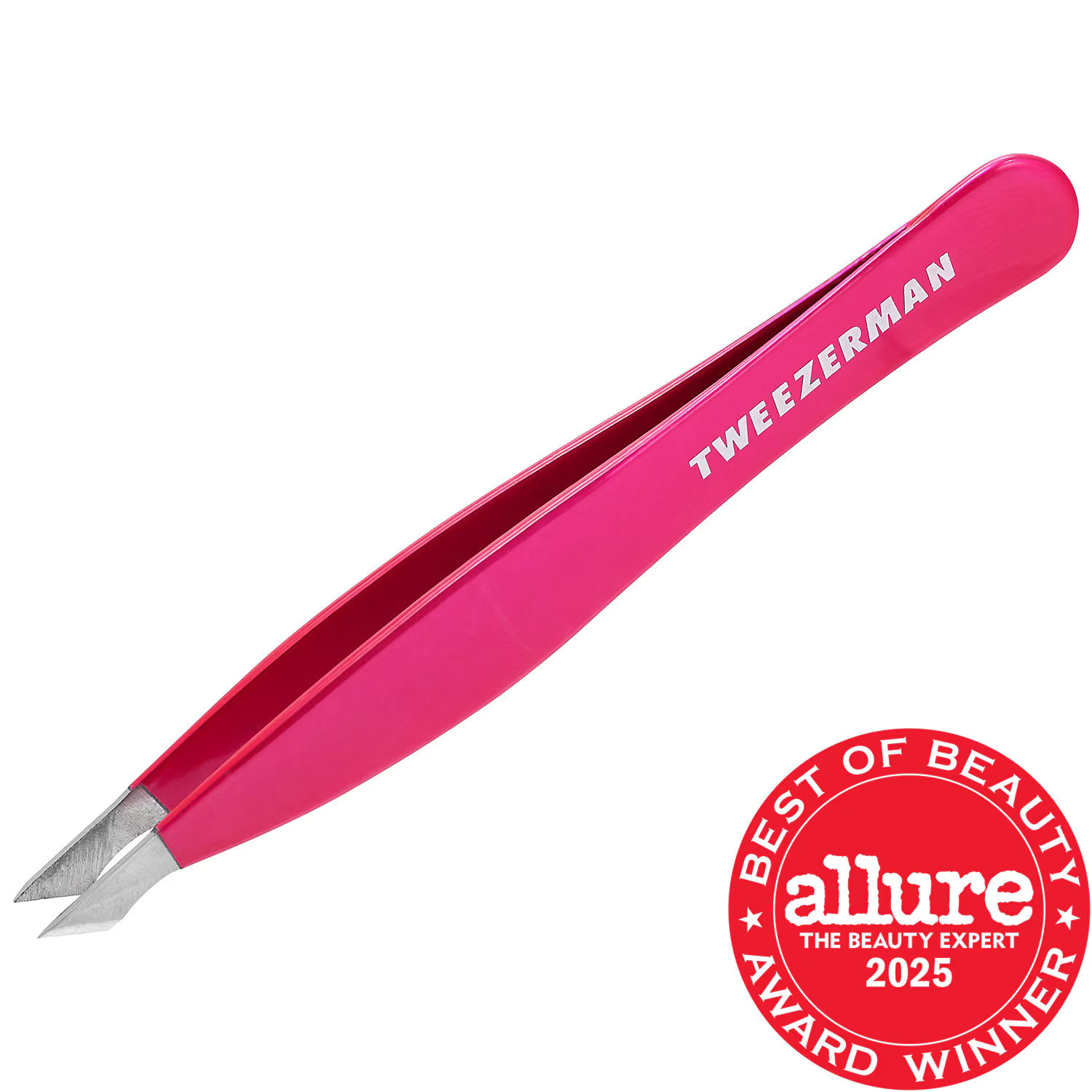 TWEEZERMAN Pink Perfection Pointed Slant Tweezer | Sephora (US)