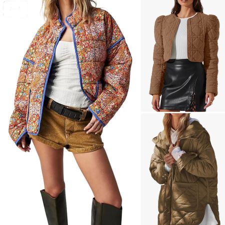 Quilted jackets perfect for spring from @amazon 

#floral #bomber #spring #transition #freepeople #sprintlayers #croppedjacket

#LTKfindsunder100 #LTKSeasonal