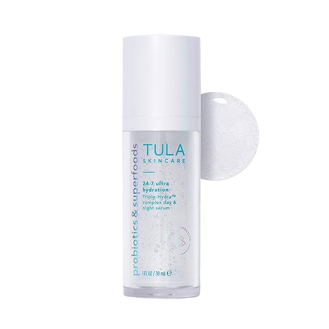 TULA Skin Care 24-7 Ultra Hydration Triple-Hydra™ Complex Day & Night Serum | Lightweight, Dual... | Amazon (US)
