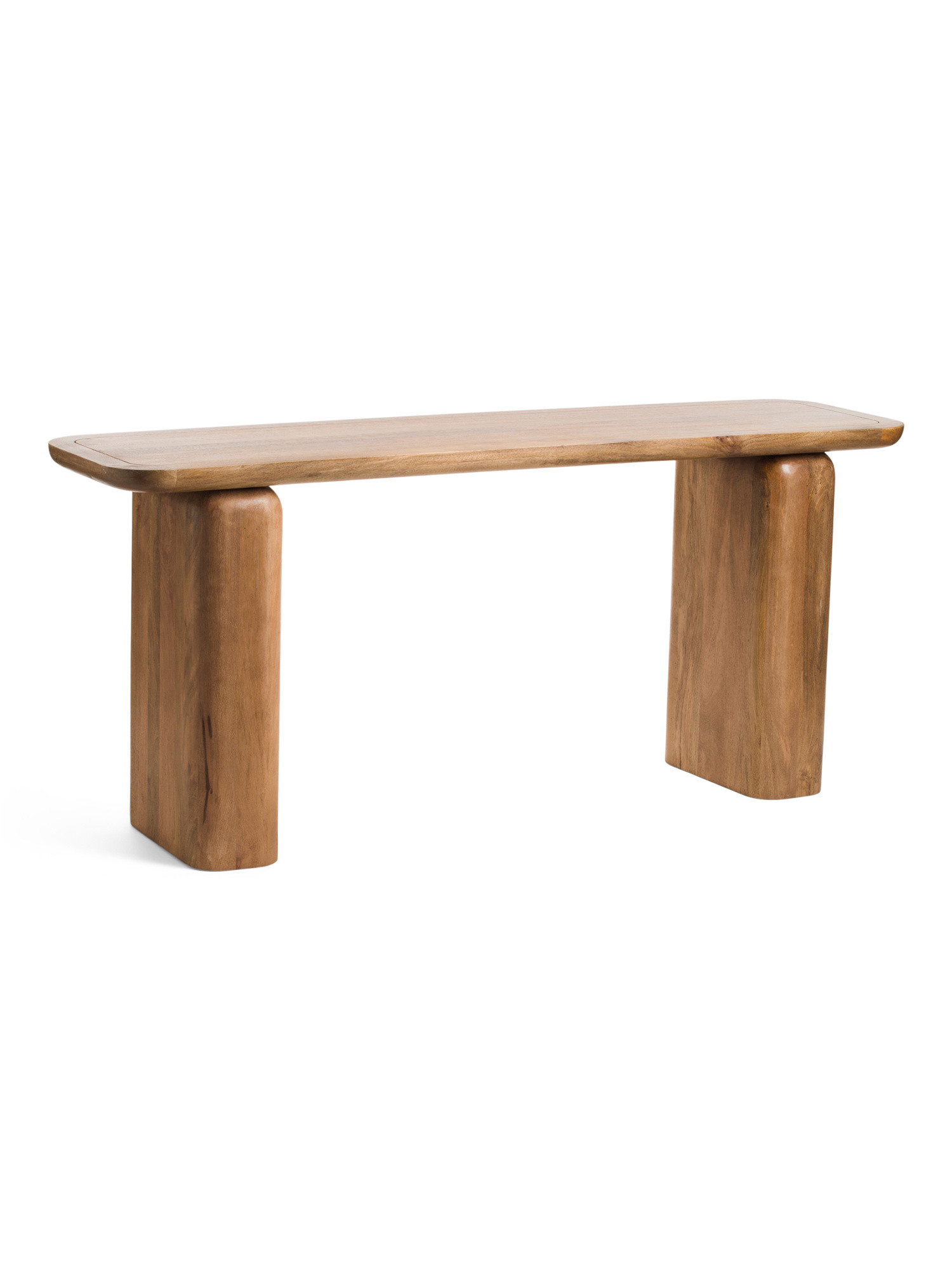 68in Solid Mango Wood Chloe Console Table | Marshalls