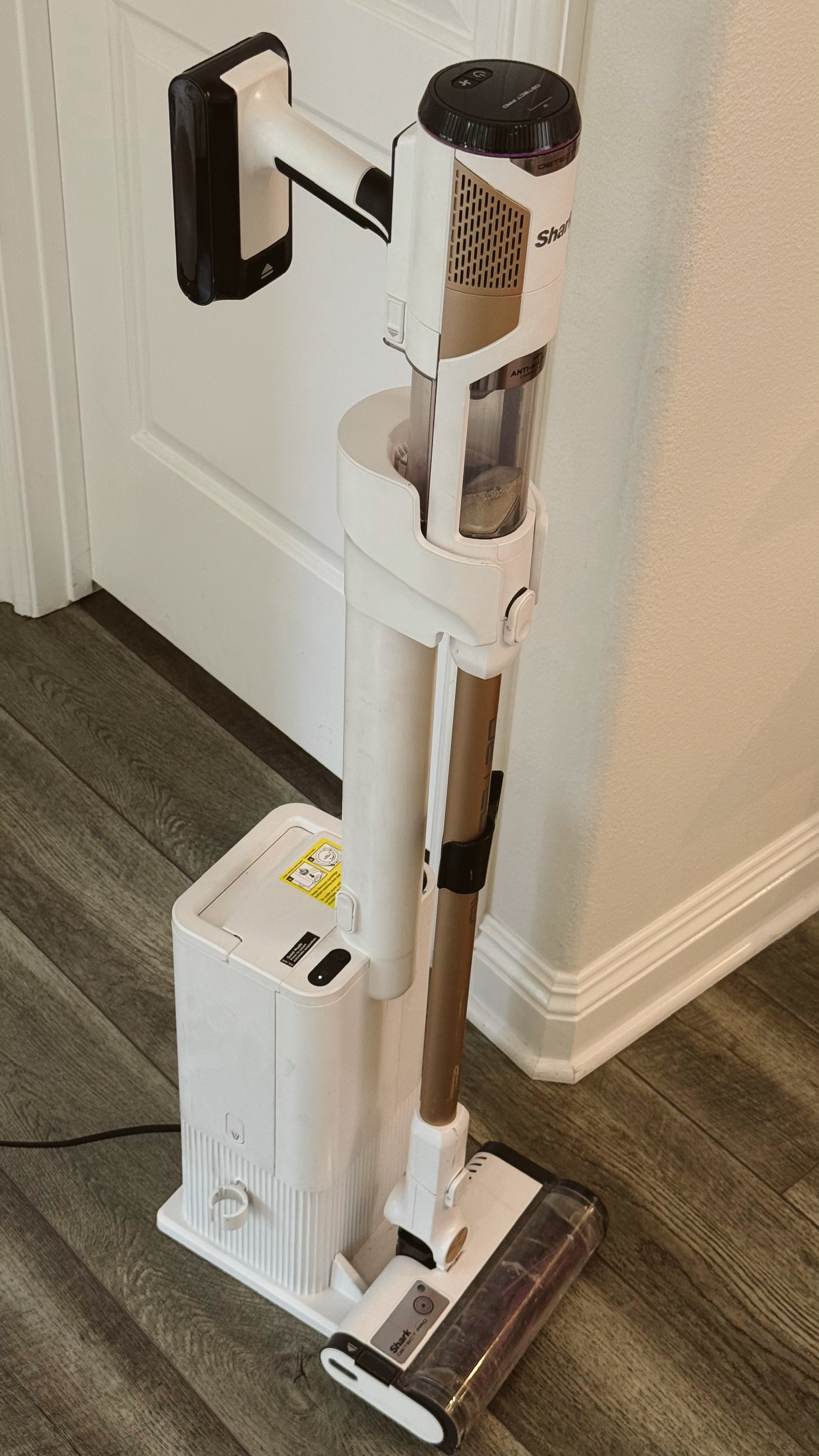 the shark cordless vacuum we use around our house is on sale for almost 30% off! we use this holder to store it 

 #LTKSeasonal #LTKHome