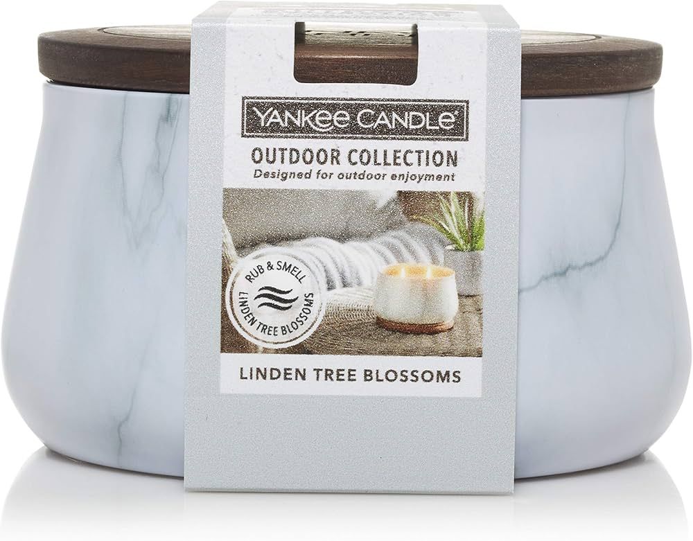Yankee Candle Linden Tree Blossoms Large Outdoor Candle | Amazon (US)