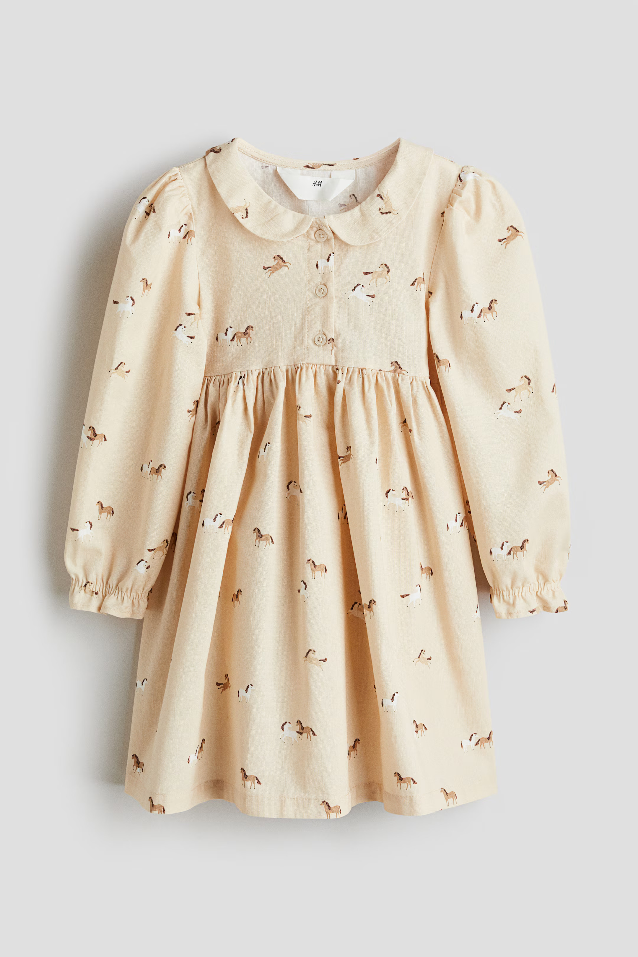 Printed cotton dress | H&M (UK, MY, IN, SG, PH, TW, HK)