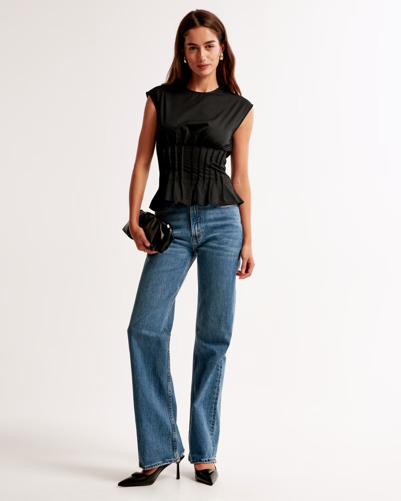 High Rise 90s Relaxed Jean | Abercrombie & Fitch (US)