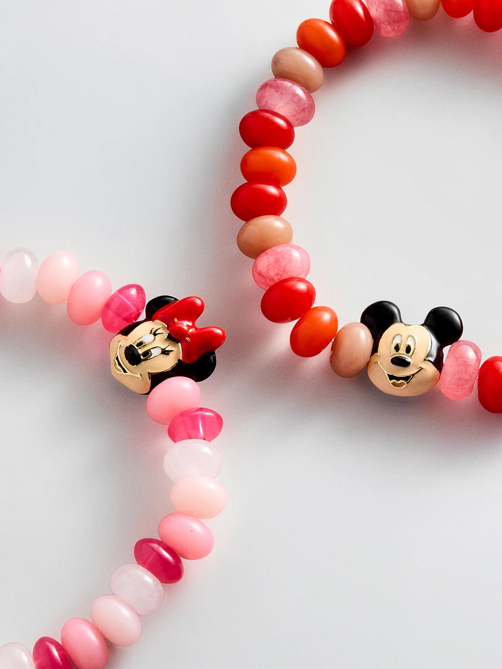 Disney Minnie Mouse Beaded Charm Bracelet - Minnie Mouse | BaubleBar
