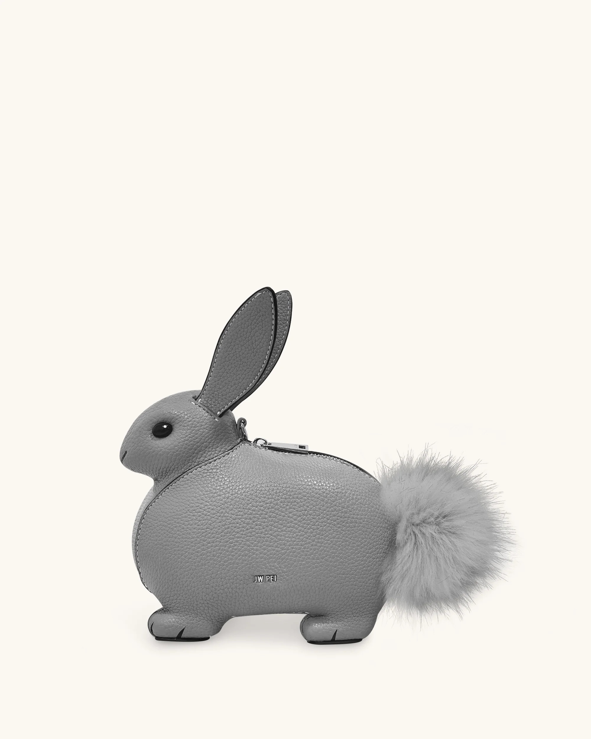 Alena Bunny Crossbody Bag - Grey | JW PEI US