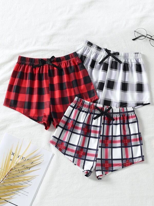 Girls 3pcs Plaid Print Shorts
   
      SKU: sk2111247303044575
          (1000+ Reviews)  
     ... | SHEIN