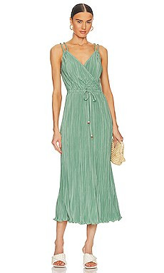 HEARTLOOM Zelda Dress in Jade from Revolve.com | Revolve Clothing (Global)
