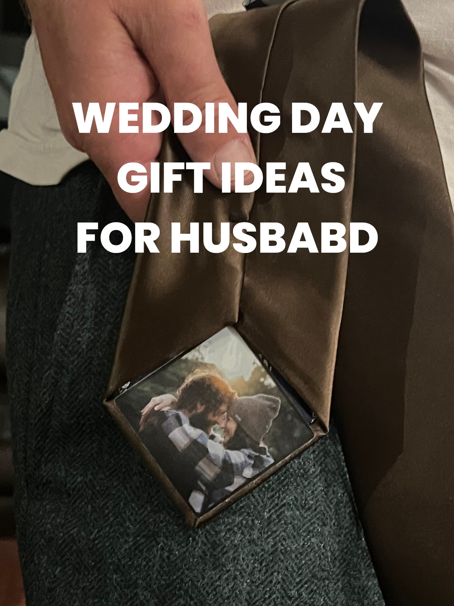 Gift ideas to give to your husband on your wedding day. #weddinggiftideas #giftideasforhim #forhim