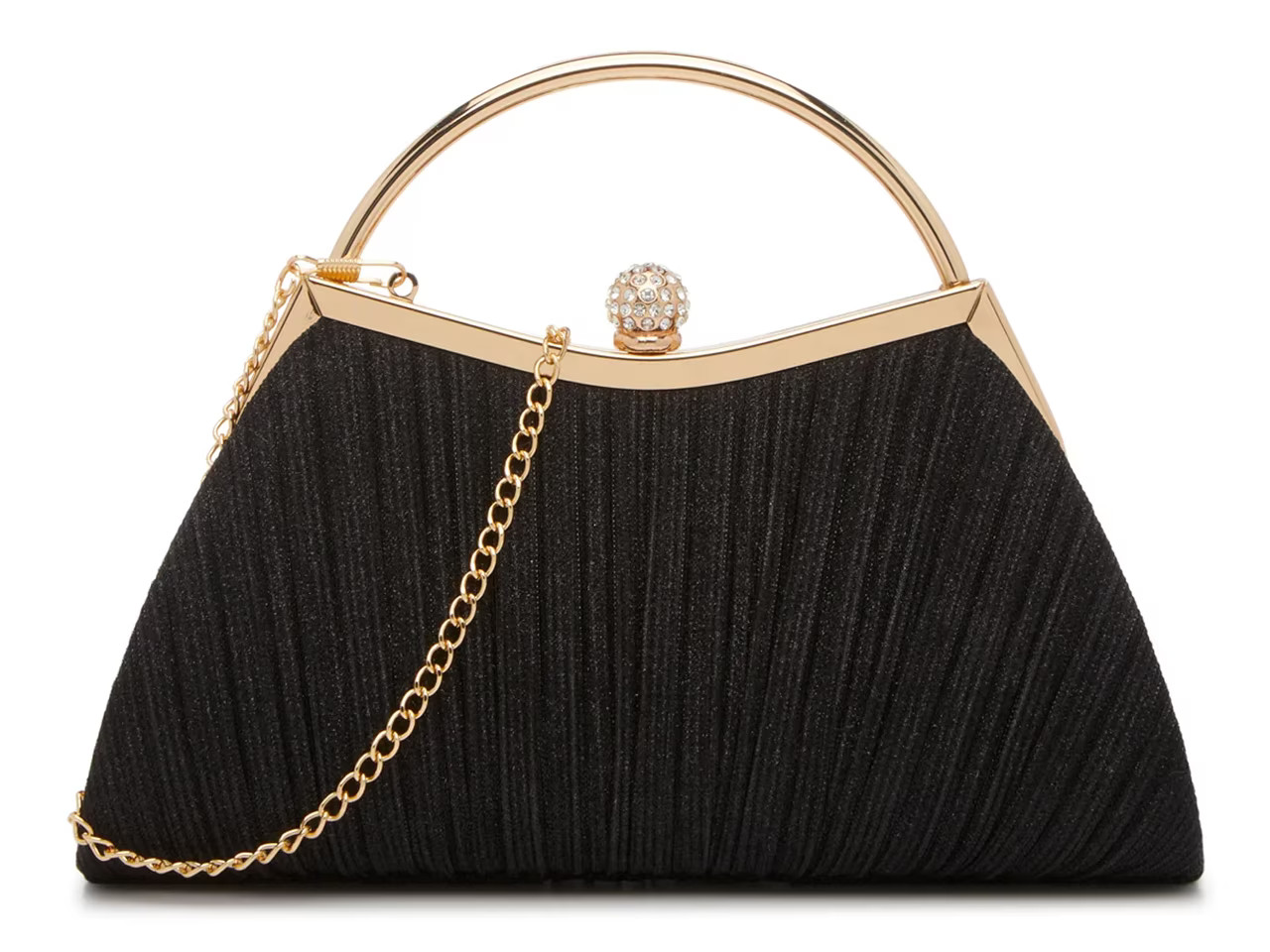 Kelly & Katie Glitter Pleated Satchel - Free Shipping | DSW | DSW