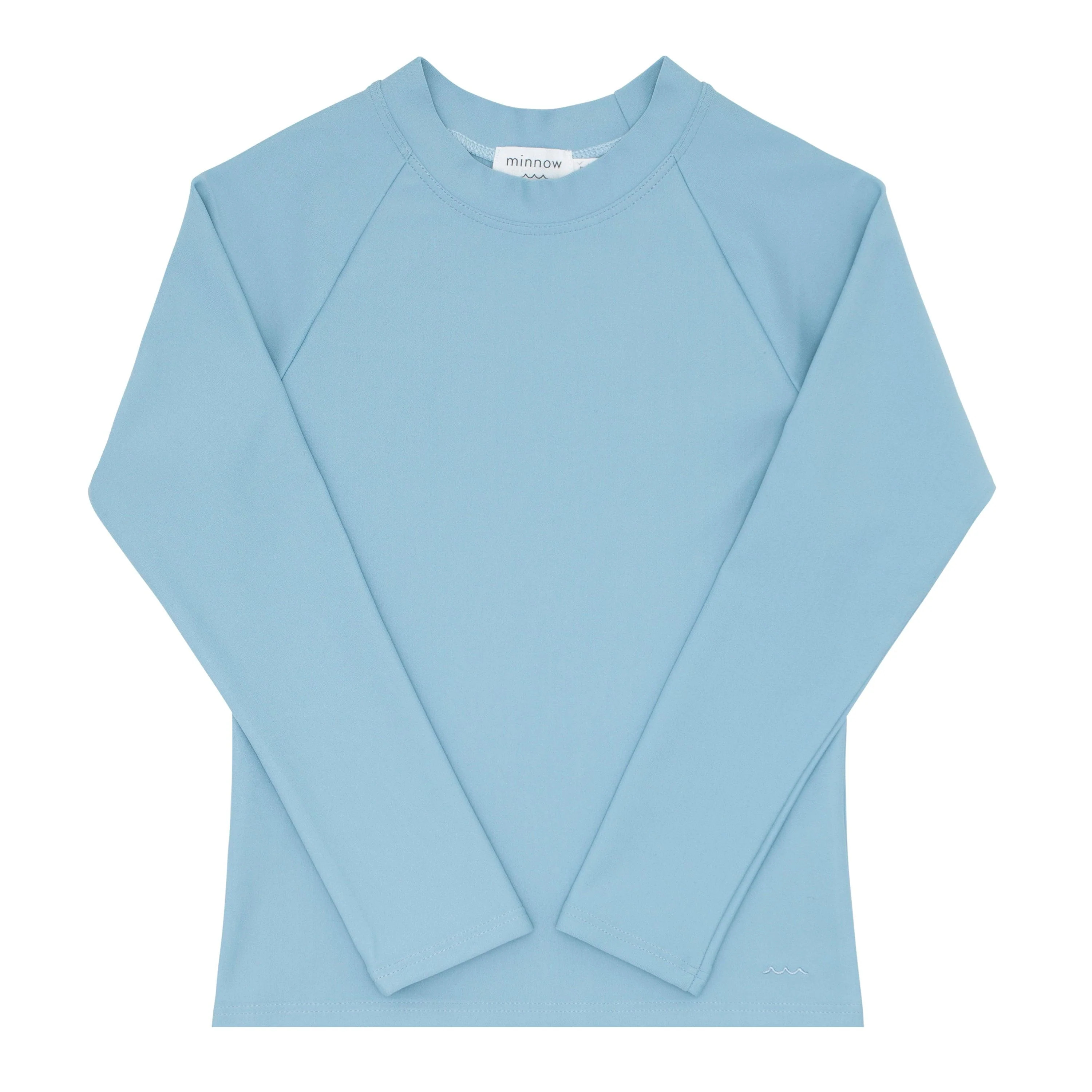 unisex freshwater blue rashguard | minnow