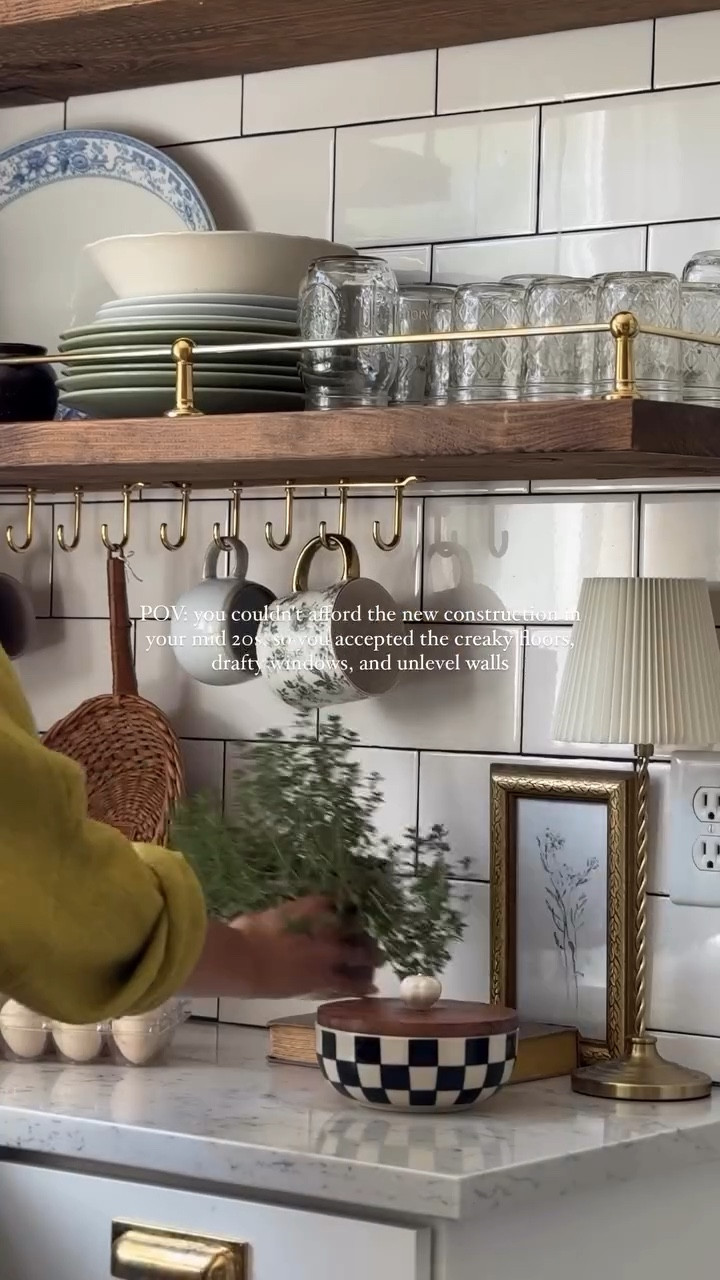 When we bought our house in our mid-20s, shiny new construction was way out of reach… so we ended up with creaky floors, drafty windows, and walls that refuse to be level. 🙃

At first, I thought it was all a compromise. But somewhere along the way, I realized it’s actually a gift:
✨ Creaky floors double as a built-in security system.
✨ Drafty windows remind me to slow down and grab a blanket.
✨ Unlevel walls? Just more proof this house has stood the test of time.

Old homes aren’t perfect—and that’s the point. Their quirks tell a story, and when you lean into them instead of fighting them, you start to see beauty where others might only see flaws.

Would you ever choose an old, quirky home over brand new? 🏡👇

Follow @kindredhomestead for more Home Design | Antique Finds \ Real Life \ LTK \ Amazon & more…

#kindredhomestead #khathome #khinteriors #kindredinteriors #khinteriordesign

-

1920s Craftsman | color drenching | traditional design | layered interiors | vintage finds | cozy corners | collected decor | warm neutrals | patterned textiles | heritage charm | lived-in elegance | classic details | timeless palette | antique accents | storybook home | nostalgic vibes | curated spaces | homestead living | intentional design | soulful spaces