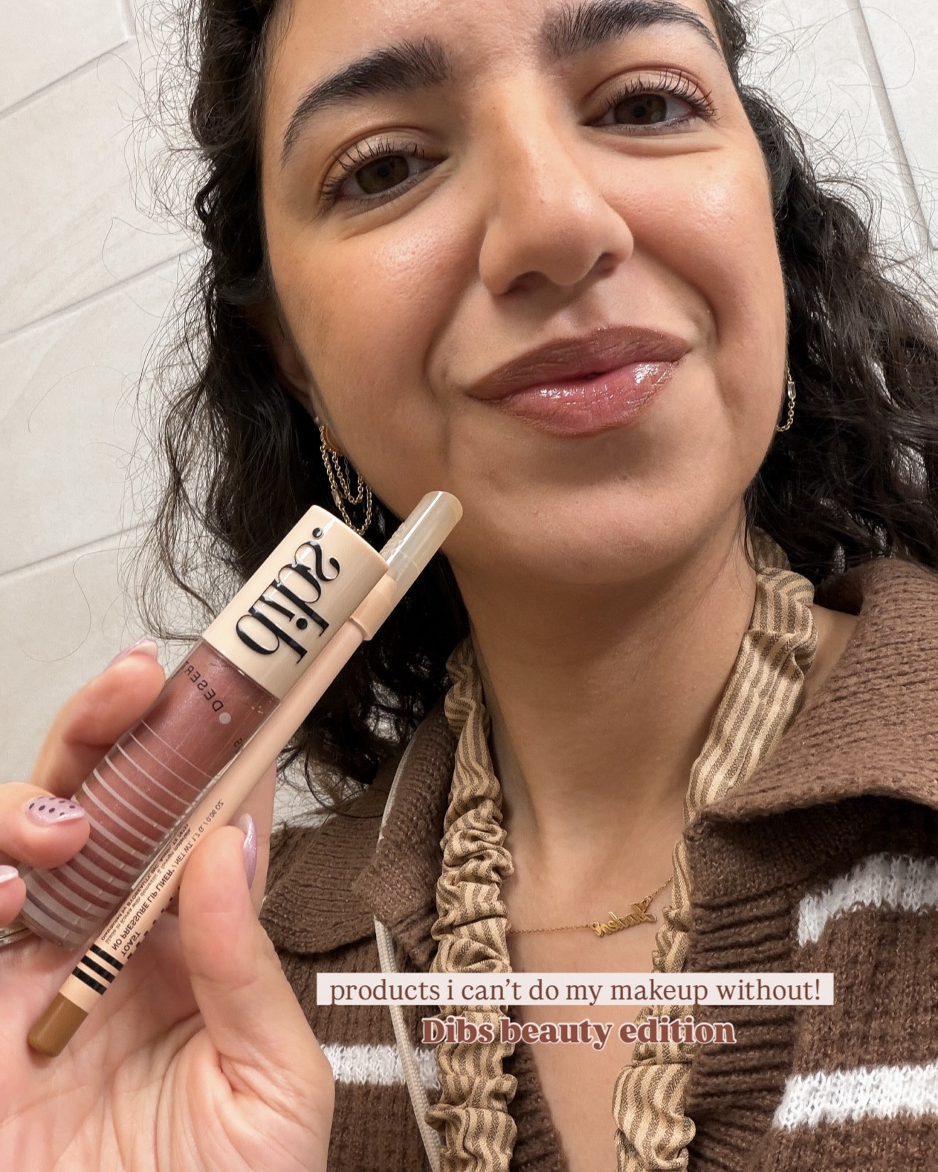 produces i can’t do my makeup without! Dibs beauty edition 

this may be my new favorite lip combo!! @DIBS Beauty lip liner in shade toast & gloss in shade MIMS 🤎💄 i love how long it lasts & the gloss is not sticky and so hydrating!! would make a great option to add to your valentines basket for whoever you’re gifting #dibsbeauty

#LTKBeauty #LTKselfcare #LTKValentine