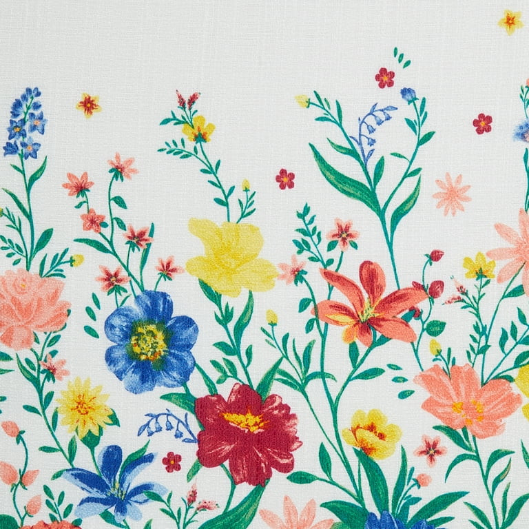 The Pioneer Woman Flowering Frontier Fabric Tablecloth, Multi-color, 60" W x 102" L | Walmart (US)