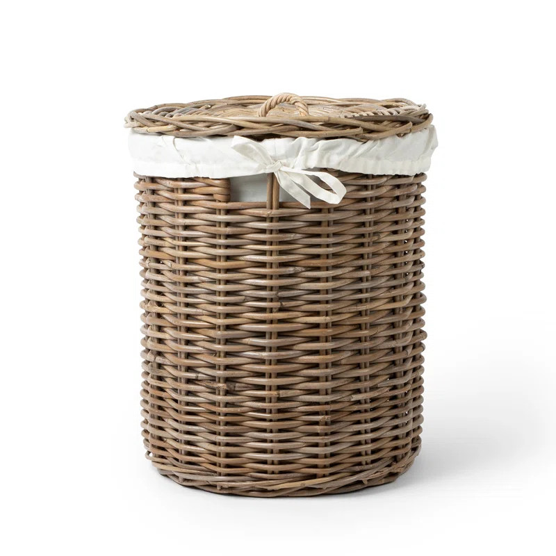 August Grove® Rattan Laundry Basket Large | Wayfair | Wayfair North America