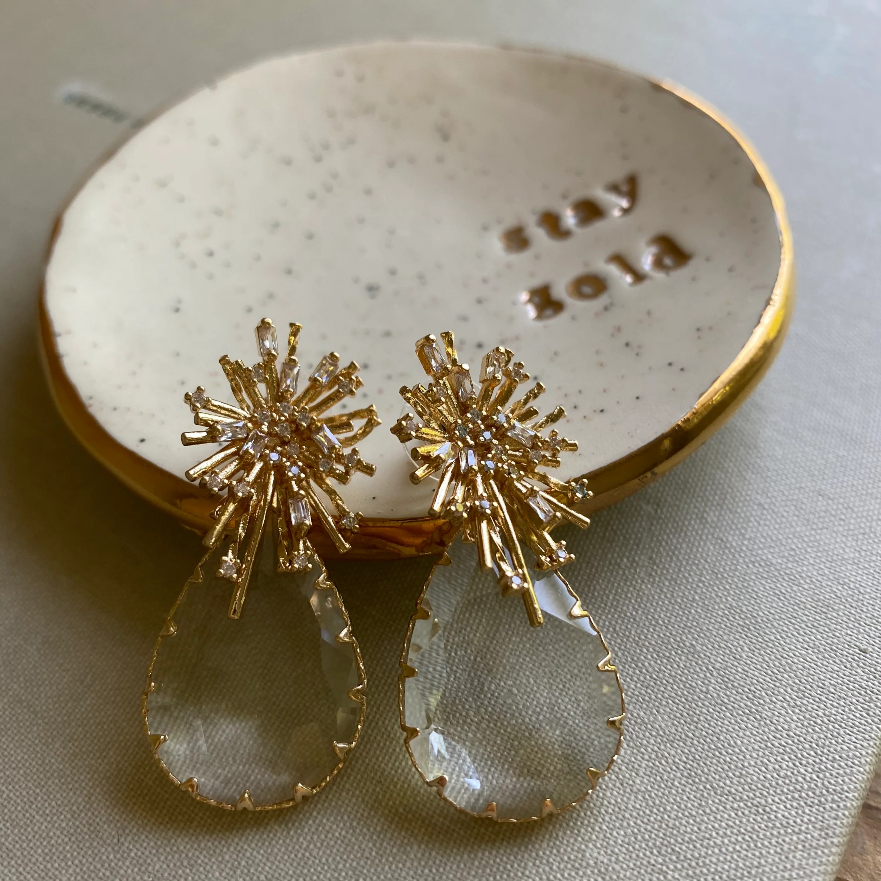 Pre-Sale Champagne Drop • Shipping 9/10 | Champagne Drop Earrings | Erin McDermott Jewelry