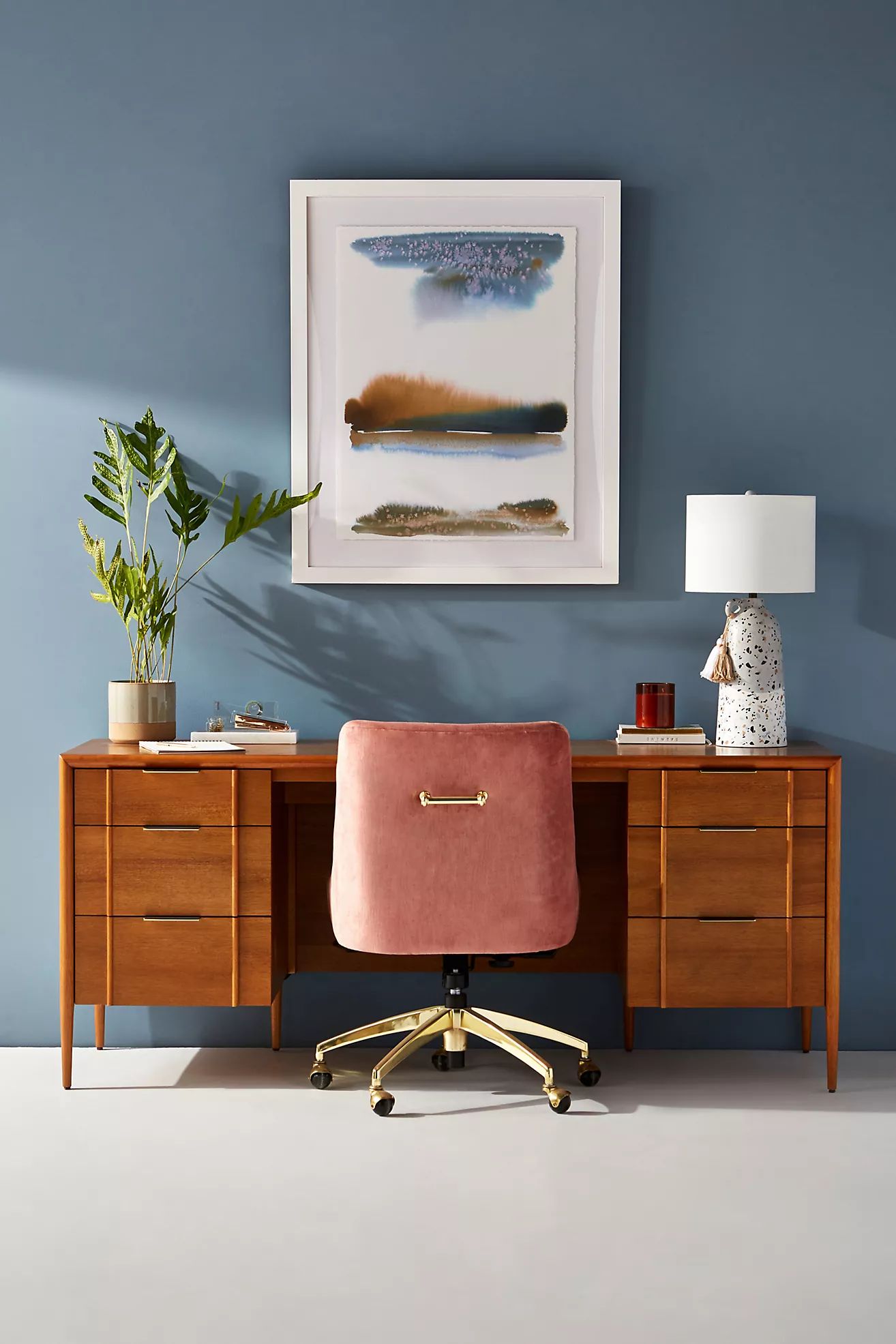 Quincy Executive Desk | Anthropologie (US)