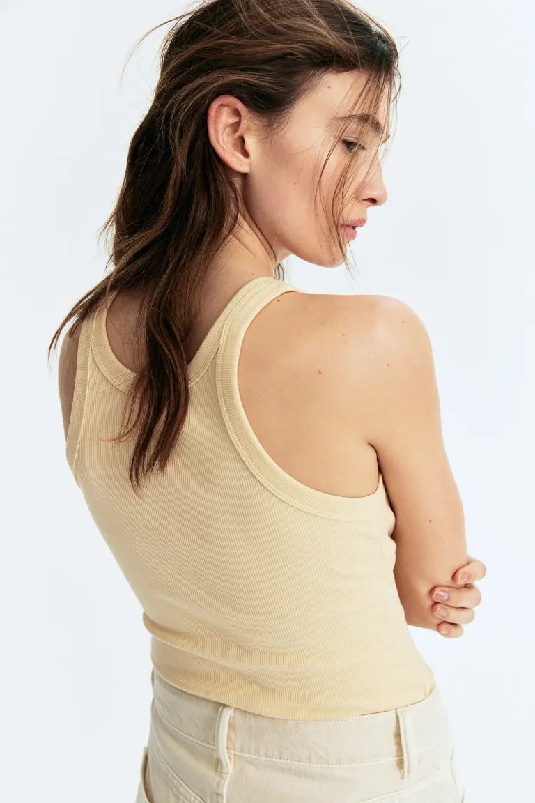 Ribbed Tank Top | H&M (US + CA)