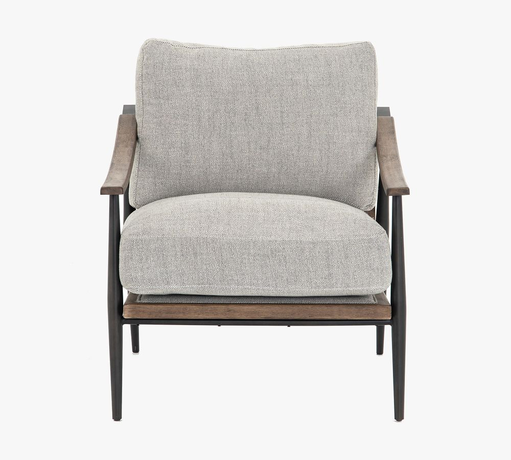 Lakeport Upholstered Armchair | Pottery Barn (US)