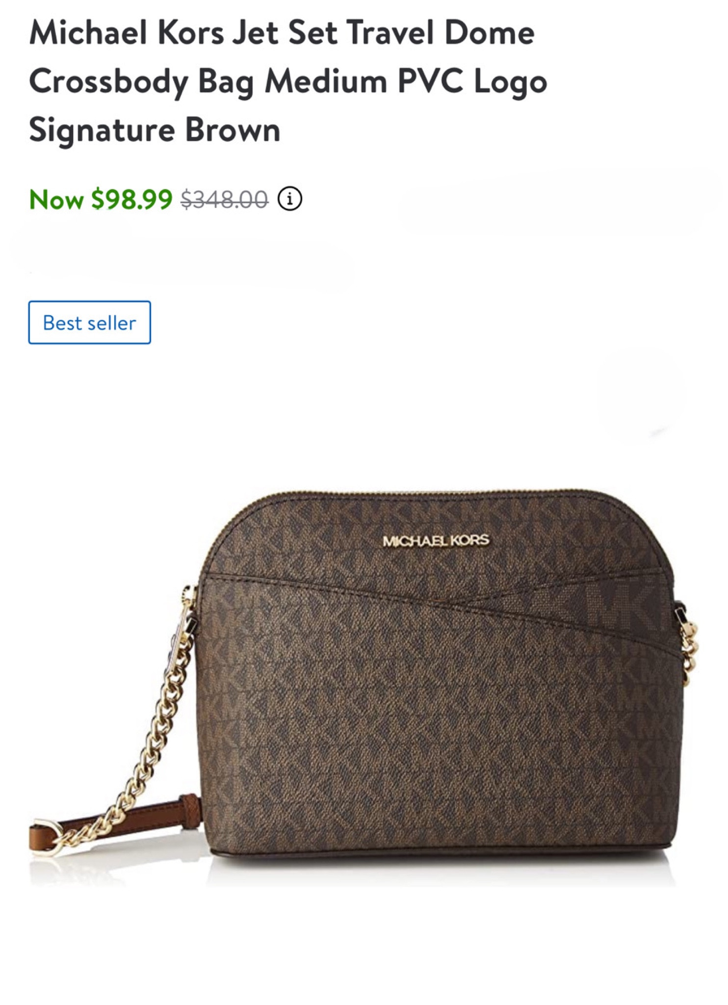 Walmart Deals: Michael Kors Crossbody