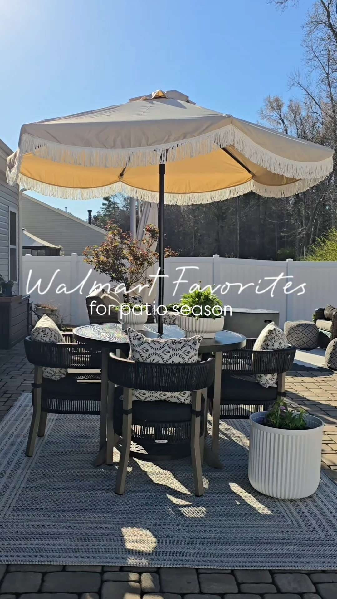 Some of my favorites for Patio season at Walmart 

 #LTKSpringSale #LTKSeasonal #LTKHome