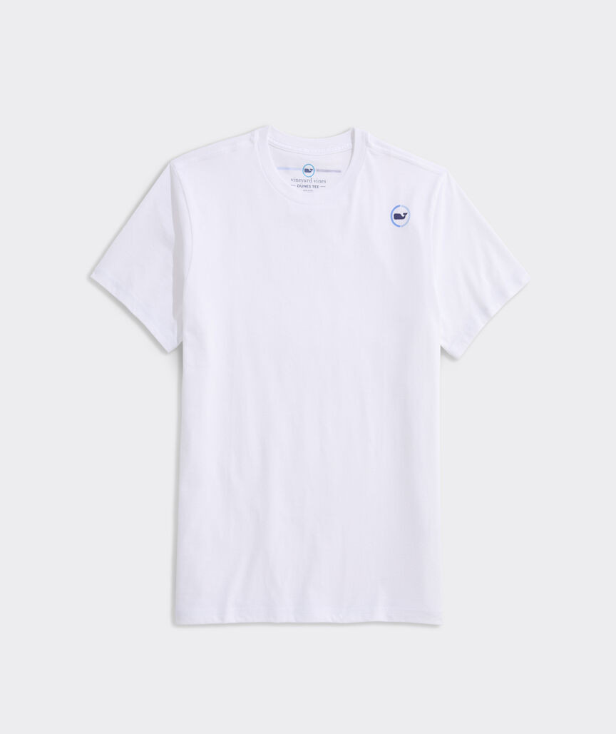 Shoulder Whale Dot Logo Short-Sleeve Dunes Tee | vineyard vines