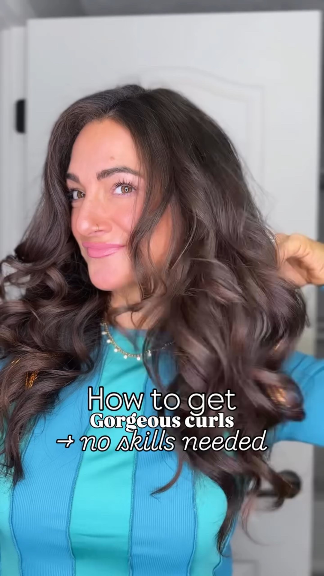 Comment NEED for the link! 🤩 This curler is a total game changer, and would make for a great gift! It’s also on sale for Cyber Monday! 🎉 Provides perfect bouncy curls and super easy to use!! 👏 Be sure you’re following me to receive the link! #bouncycurls #hairtool #voluminouscurls #hairmusthave #hairreel
