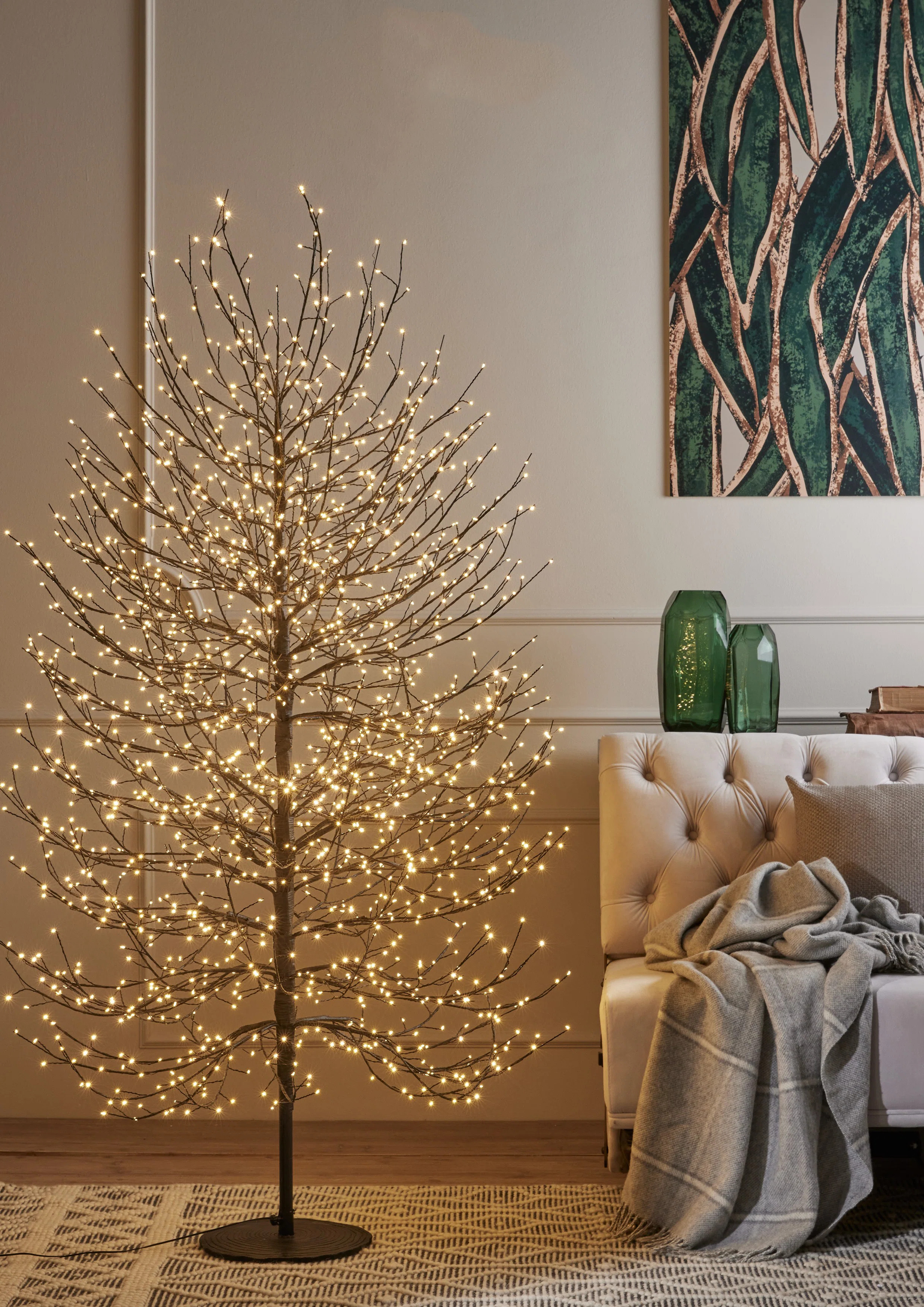 Hi-Line Gift Ltd. Birch Tree with Warm White LED Lights | Wayfair | Wayfair North America