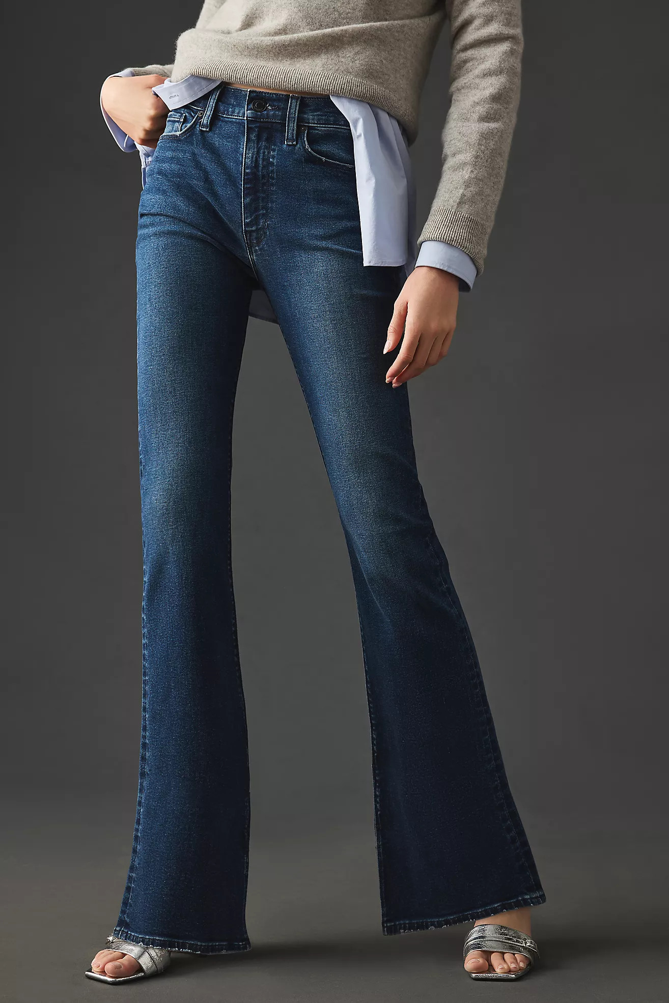 Hudson Barbara High-Rise Bootcut Jeans | Anthropologie (US)