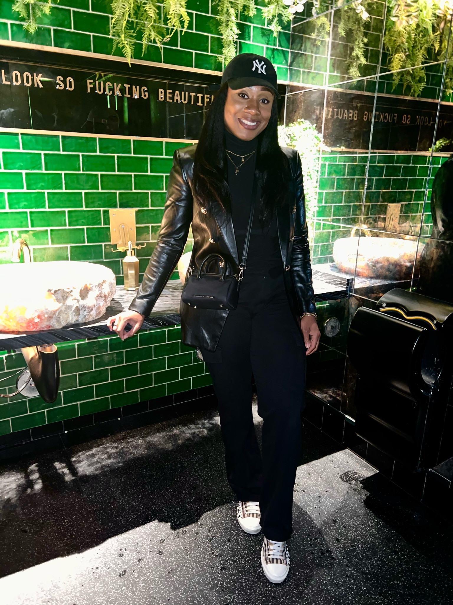 All black outfit with an amazing background 

#LTKitbag #LTKstyletip #LTKSeasonal