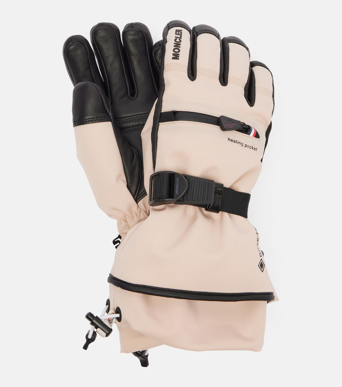 Leather-trimmed ski gloves | Mytheresa (INTL)