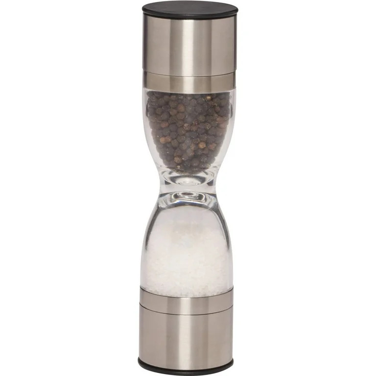 Kamenstein Holden Stainless Steel Dual Salt and Pepper Grinder | Walmart (US)
