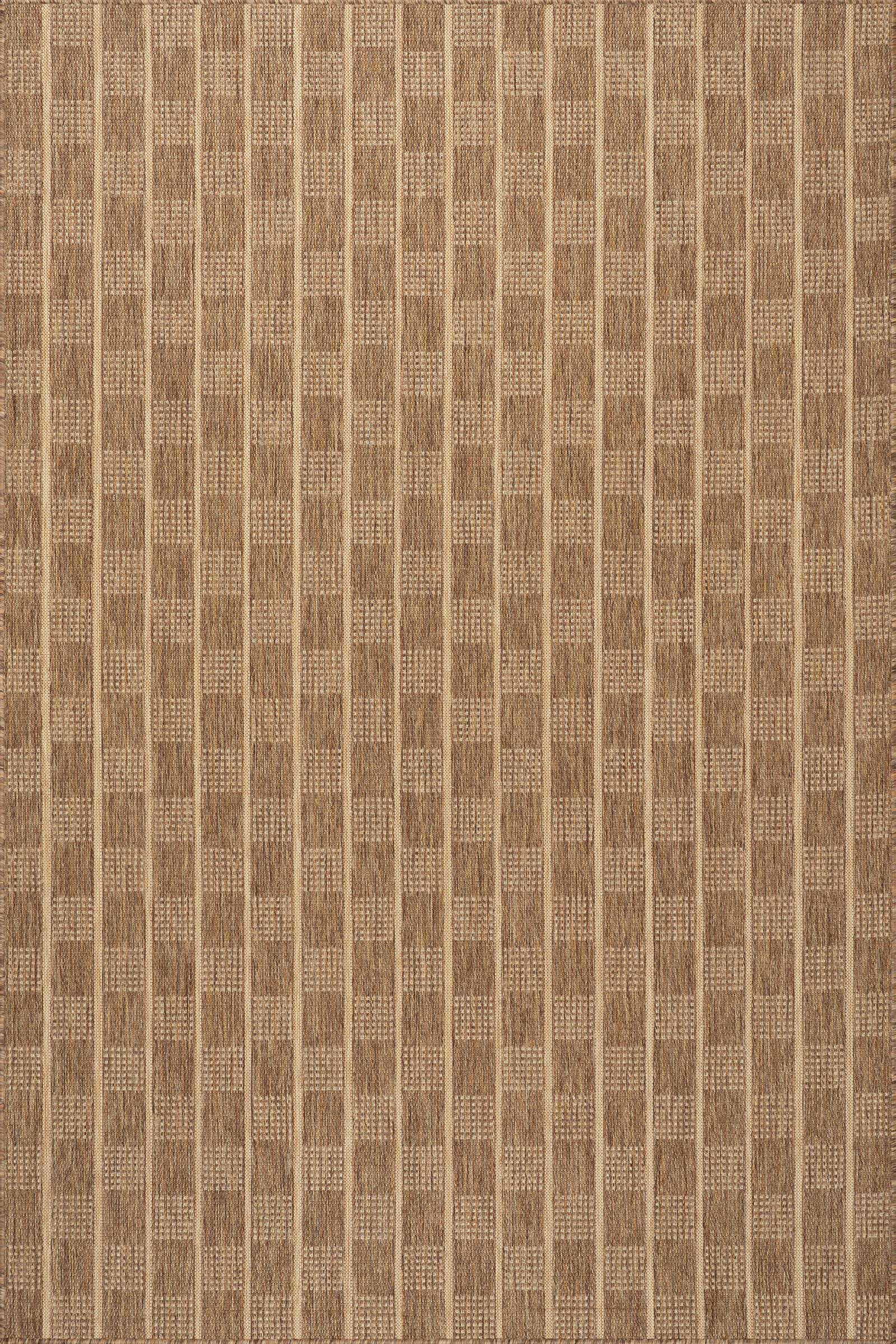Color: Light BrownAriselle Striped Indoor/Outdoor Rug | Light Brown Light Brown swatchShape: Rect... | Rugs USA