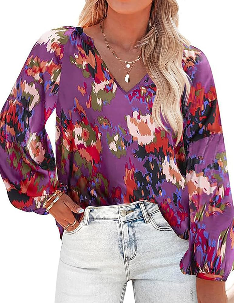 IN'VOLAND Women's Classic Blouse | Amazon (US)