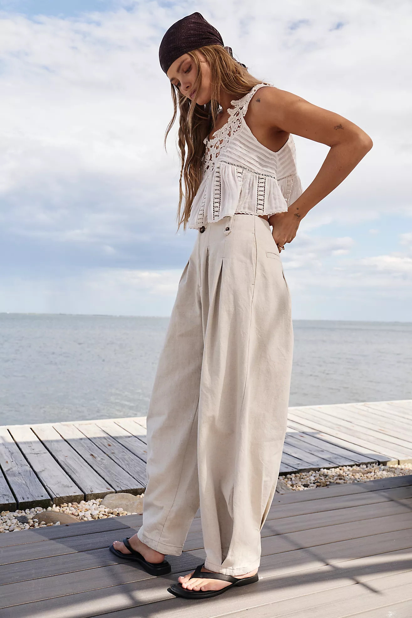At Bay Trousers | Free People (Global - UK&FR Excluded)