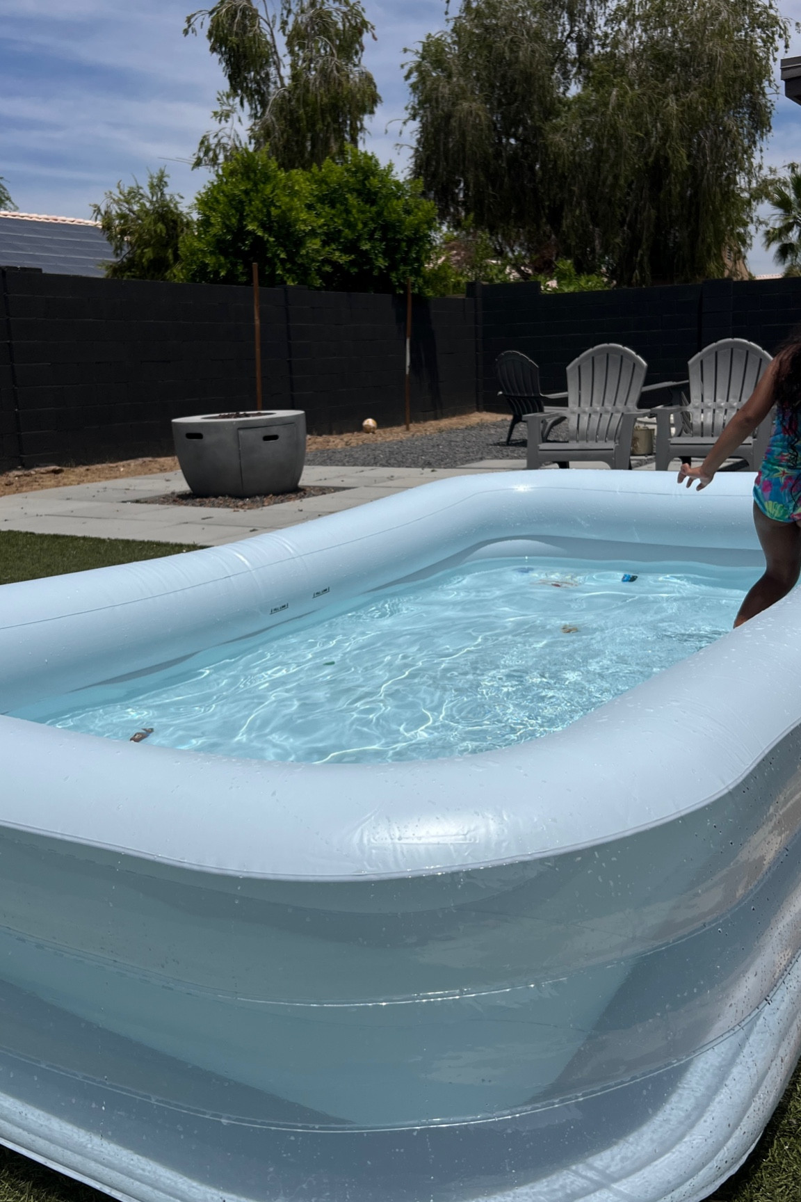 This pool is the Best $30 I’ve spent 🥵☀️ 
On BOGO sale now. 

#LTKHome #LTKFamily #LTKSwim