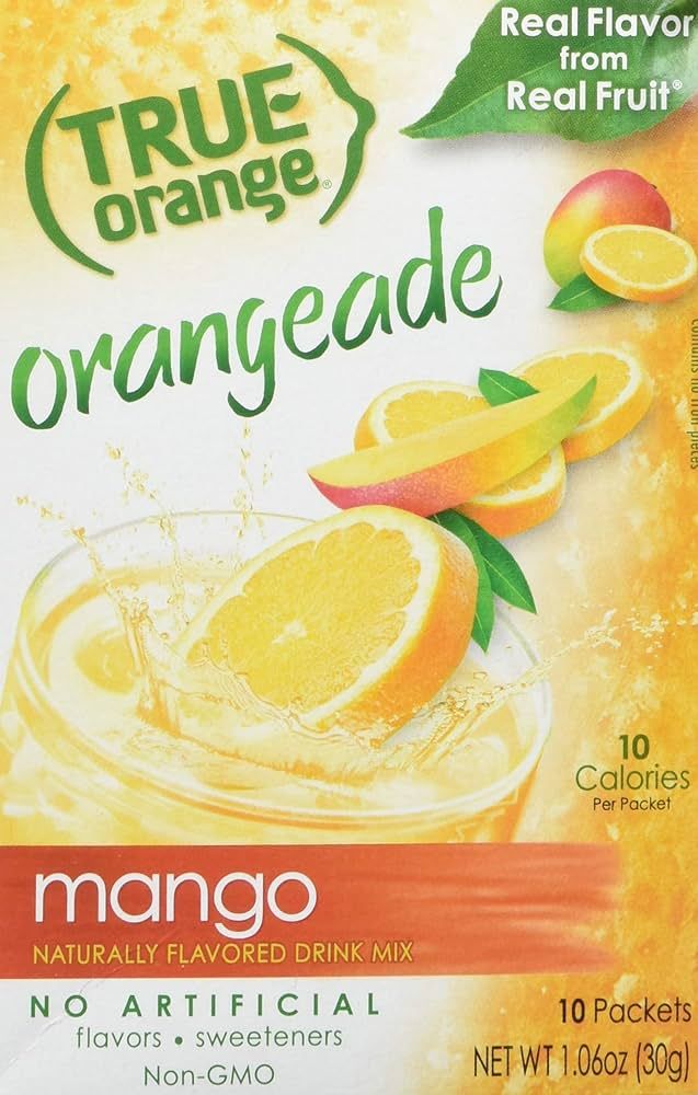 True Orange, Mango Orange Drink Mix, 10-count (Pack of 4) | Amazon (US)