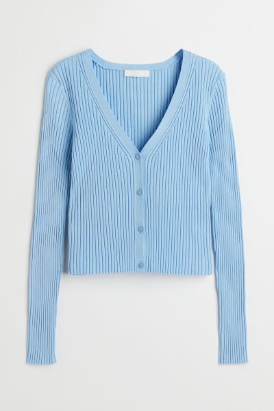 Rib-knit Cardigan | H&M (US)