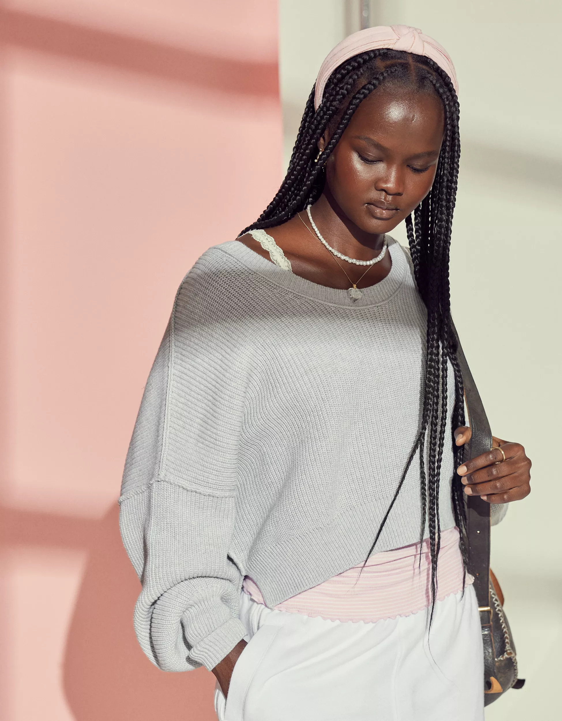 Aerie Beyond Cropped Sweater | Aerie