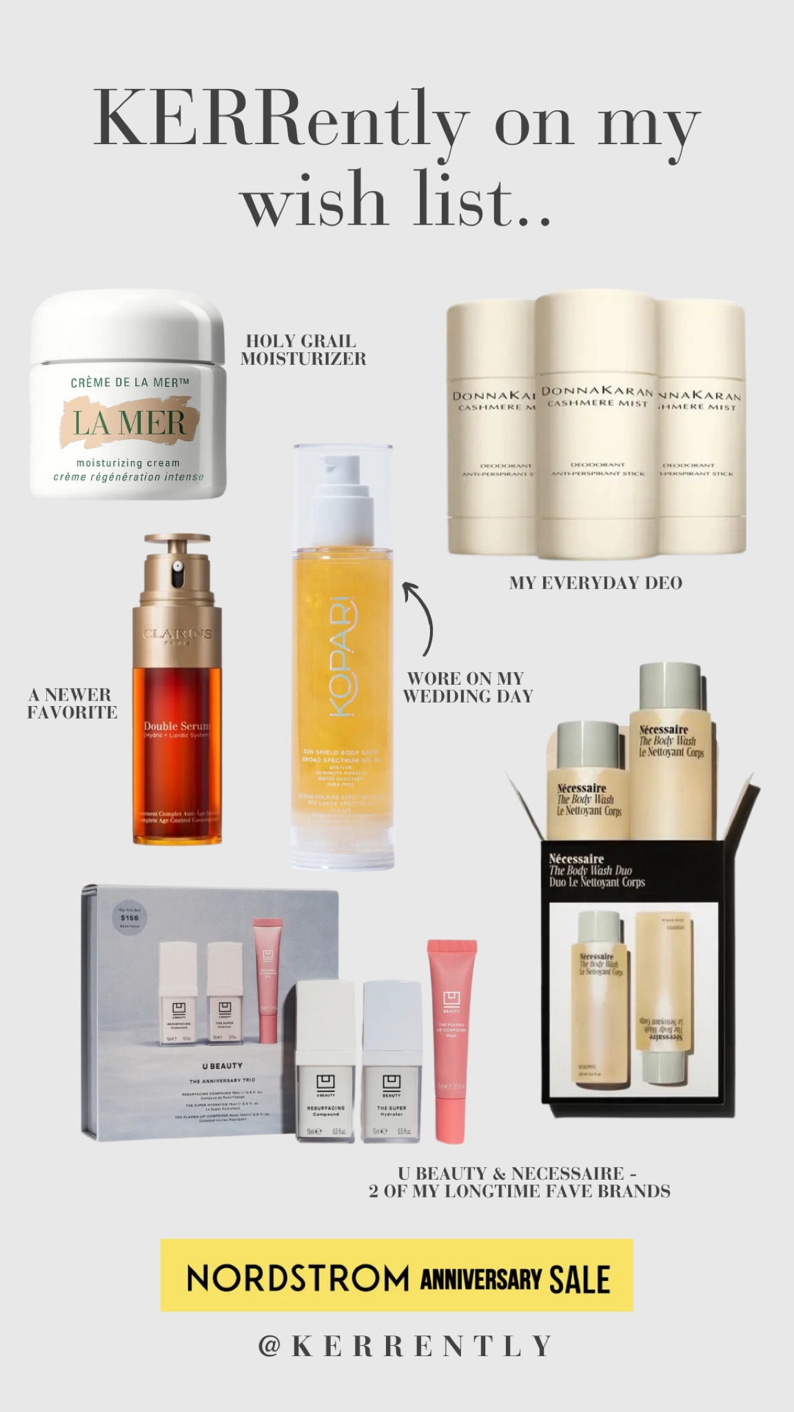 My top favorite beauty products included in the Nordstrom Sale! I have these saved on my wish list so that I can restock while they are discounted 

#LTKSaleAlert #LTKxNSale #LTKBeauty