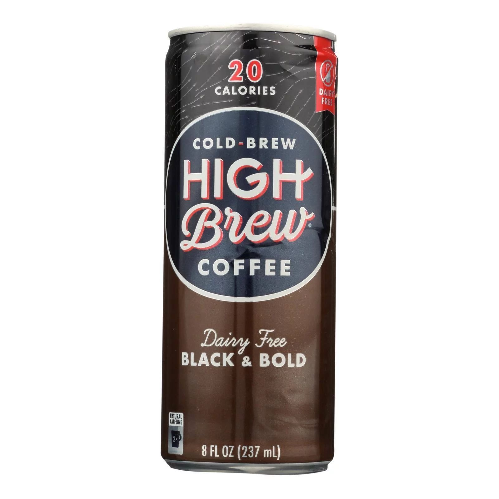 High Brew Cold-Brew Coffee, Black & Bold - Case of 12 - 8 FZ | Walmart (US)