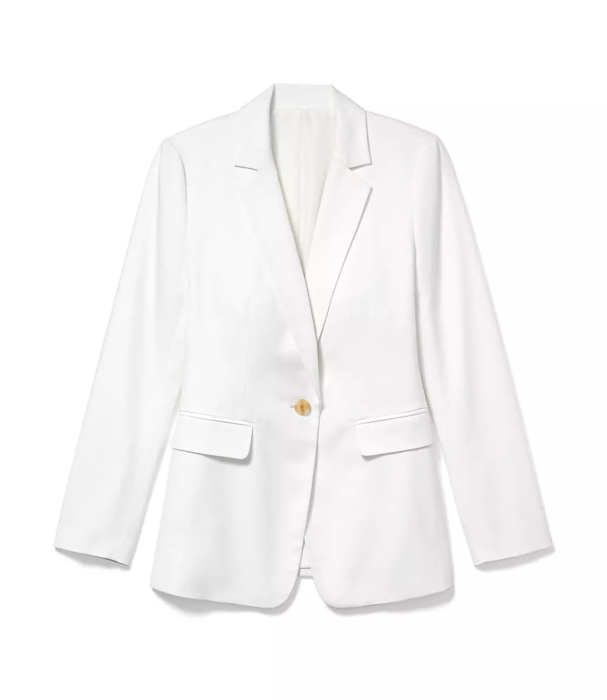 Slub Modern Blazer | LOFT
