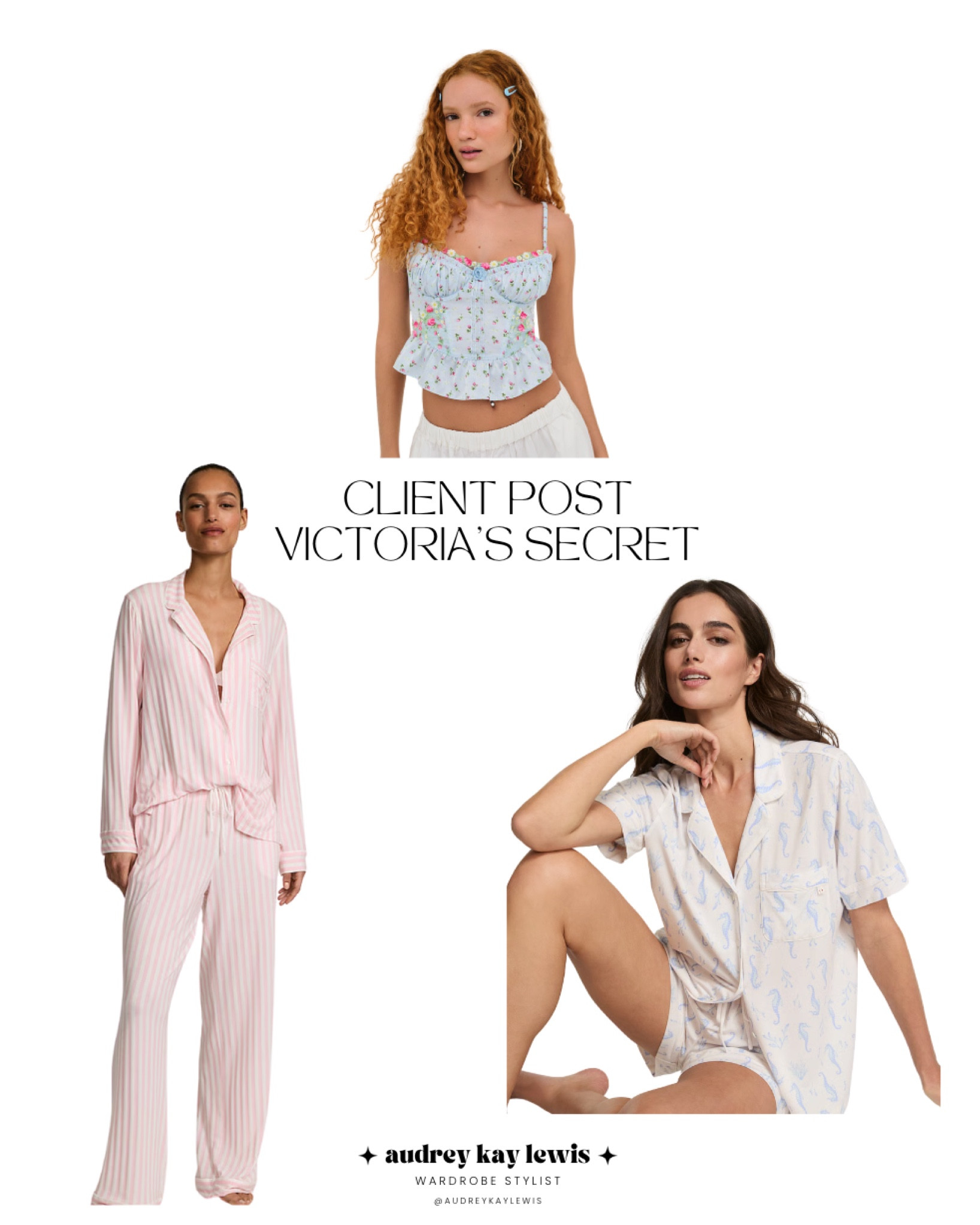 Client Post Victoria’s Secret PJ’s & For Love & Lemons Bustier


#LTKFindsUnder100 #LTKSaleAlert #LTKFindsUnder50