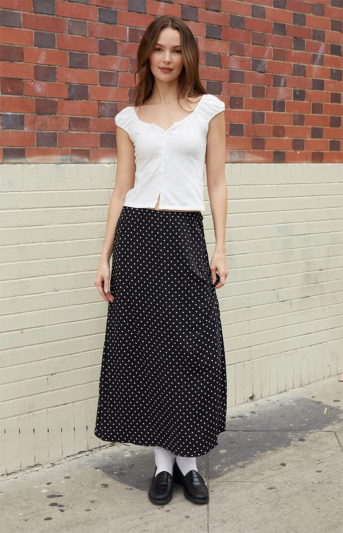 John Galt Women's White Button Top | PacSun