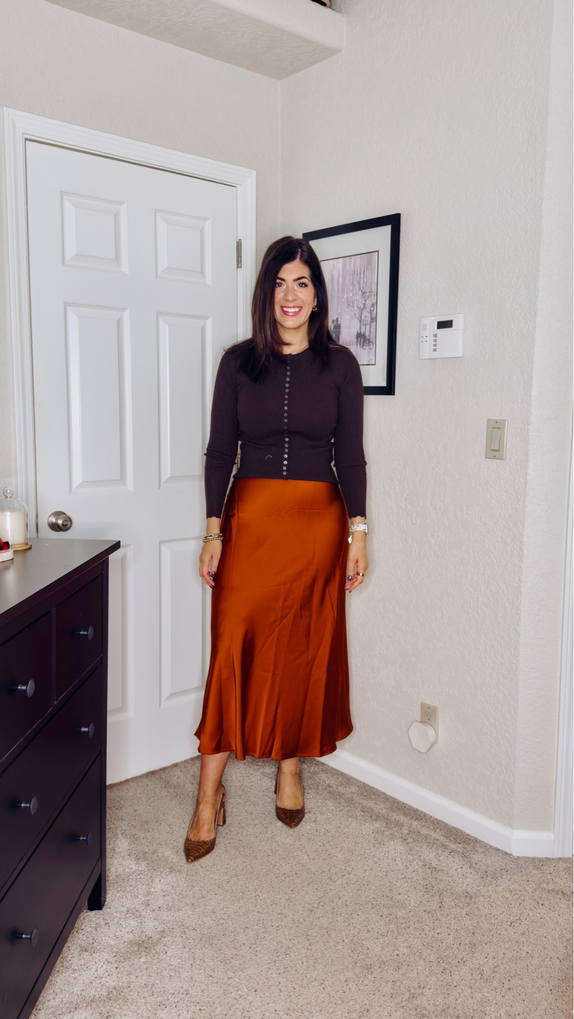 Amazon workwear under $50
Medium cardigan 
Medium skirt

#LTKSaleAlert #LTKMidsize #LTKWorkwear