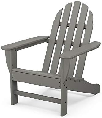 POLYWOOD Classic Adirondack Adirondack Chair, Slate Grey | Amazon (US)