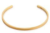 Gold Stainless Steel C Shape Bracelet For Men - Gold Bracelet For Men - Bracelet For Men By Galis Je | Amazon (US)