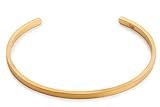 Gold Stainless Steel C Shape Bracelet For Men - Gold Bracelet For Men - Bracelet For Men By Galis Je | Amazon (US)